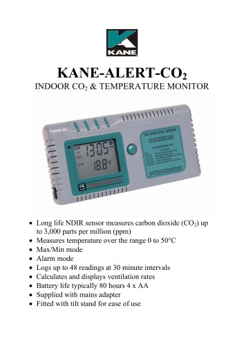 KANE ALERT CO2