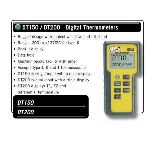 Single Input Digital Thermometer DT150