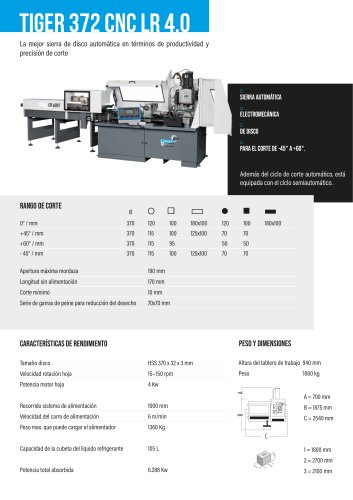 TIGER 372 CNC LR 4.0