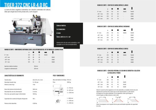 TIGER 372 CNC LR 4.0 RC