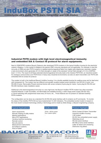 InduBox PSTN SIA (IB PSTN SIA)