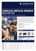 cordless shut-off impulse wrenches YZ-T