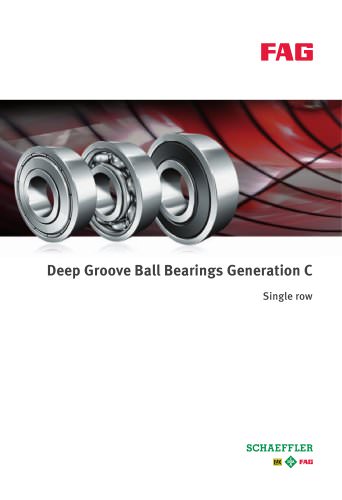 Deep Groove Ball Bearings Generation C