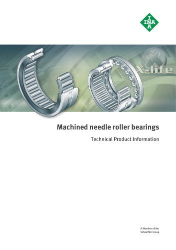 Machined needle roller bearings (TPI 117)