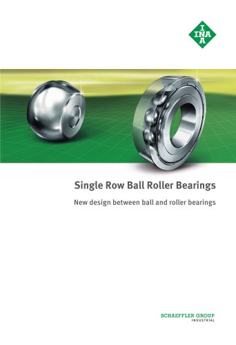 Single Row Ball Roller Bearings