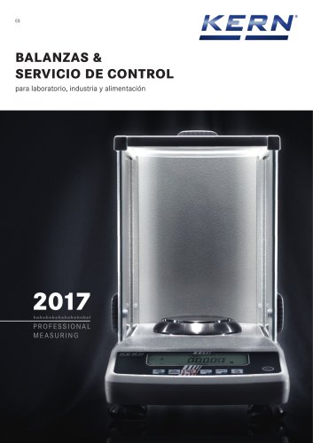 Balanzas & servicio de control_2017