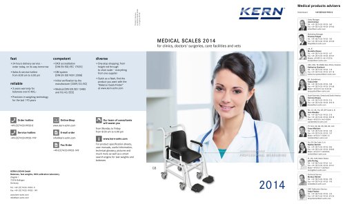 KERN Medical Scales 2014