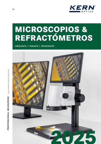 Microscopios & Refractómetros 2025