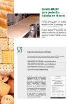 Bandas transportadoras y de proceso por productos tratados en el horno - 2