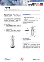 3383 25 kV Standard Gas Capacitor