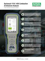 Bacharach® PCA® 400 Combustion & Emissions Analyzer