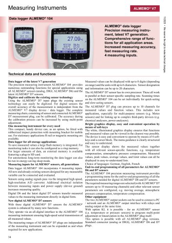 ALMEMO&reg; 104-english