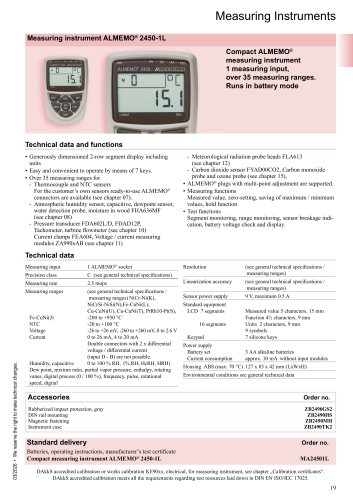 ALMEMO&reg; 2450-L-english