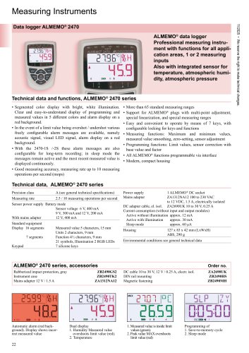 ALMEMO&reg; 2470-english