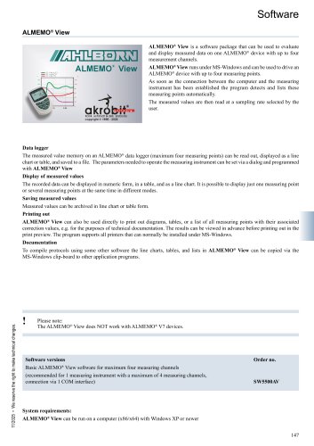 ALMEMO&reg; View-english