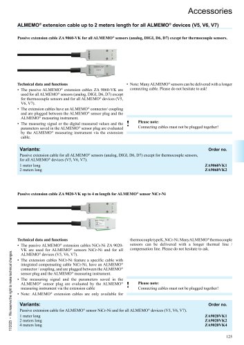 Extension cable