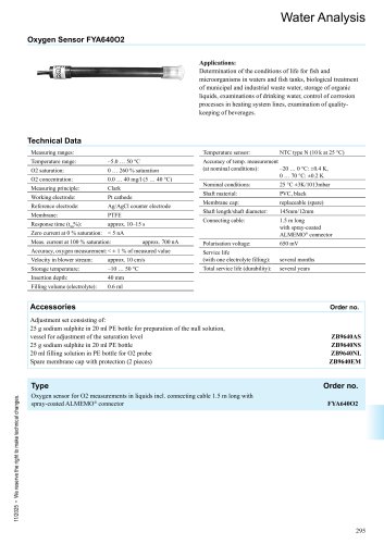 Oxygen Sensor