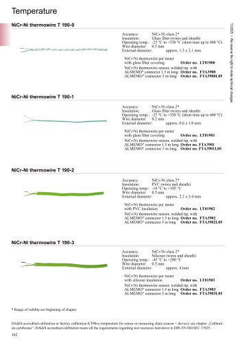 Thermo-wires