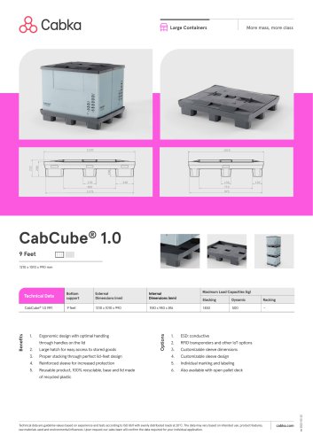 CabCube® 1.0