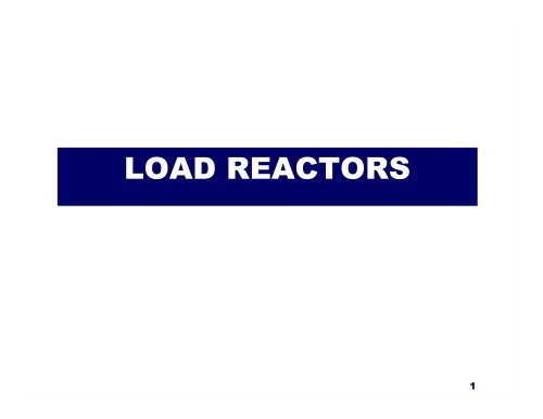 Load Reactor Tutorial