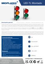 Ficha técnica - Baliza LED-TL Montaje - 1