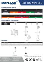 Ficha técnica - Baliza LED-TLM 30mm - 2