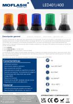 Ficha técnica - Baliza LED401-400 - 1