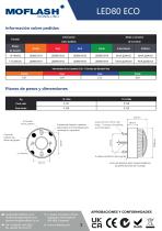 Ficha técnica - Baliza LED80 - 2