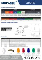 Ficha técnica - Baliza LEDD100 - 2