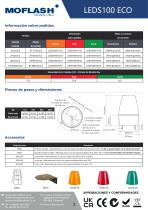 Ficha técnica - Baliza LEDS100 - 2