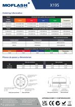 Ficha técnica - Baliza X195 - 2