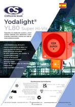 Ficha técnica - Señal acústica/visual C&S YL80 Super Hi Vis - 1