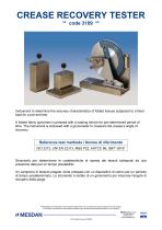 CREASE RECOVERY TESTER