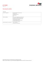 Hoja de datos LD1000C-2