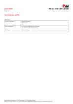 Hoja de datos LD1000E-2