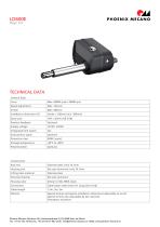 Hoja de datos LD600