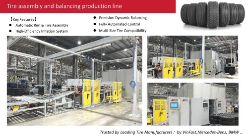 Balancing machine line series