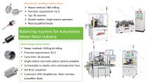 Balancing machine series for the auto parts industry - 5