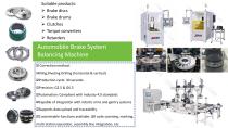 Balancing machine series for the auto parts industry - 6