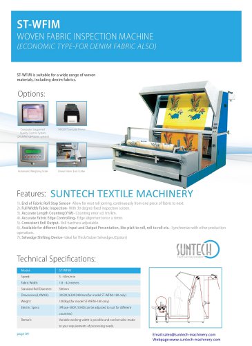 Fabric Inspection Machine