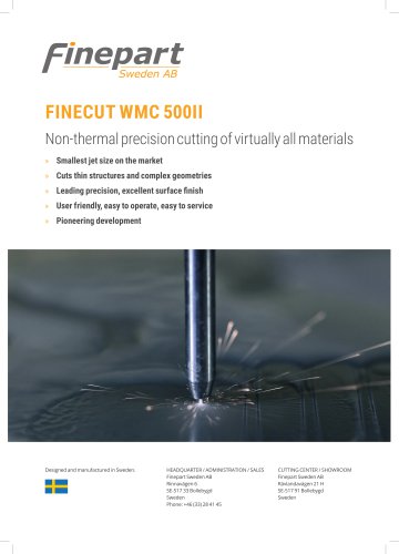 Finecut WMC500II