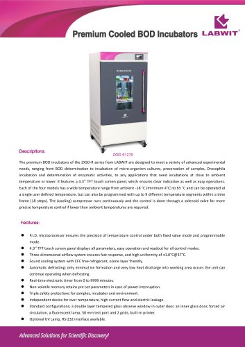 Premium Cooled BOD Incubators