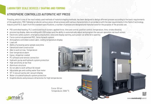 LABORATORY SCALE DEVICES