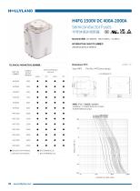 aR FUSE H4FG 1500V DC 400A-2000A