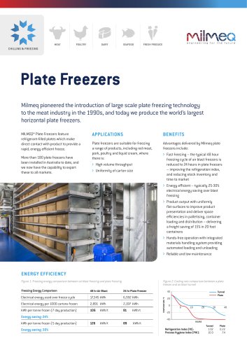 Plate Freezers