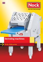 Derinding machines