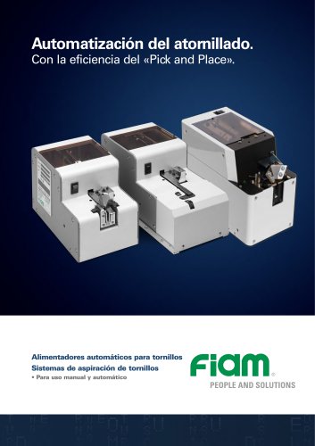 Alimentadores automáticos para tornillos
