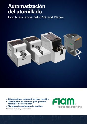 Alimentadores autom&aacute;ticos para tornillos