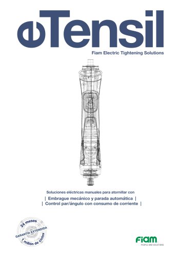 Atornilladores eléctricos eTensil para uso manual