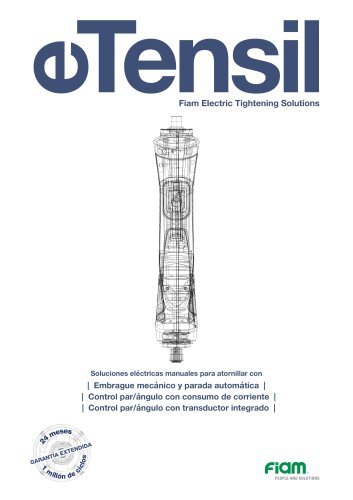 Atornilladores el&eacute;ctricos eTensil para uso manual